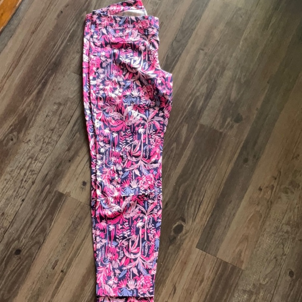 Lilly Pulitzer Palm tree pants